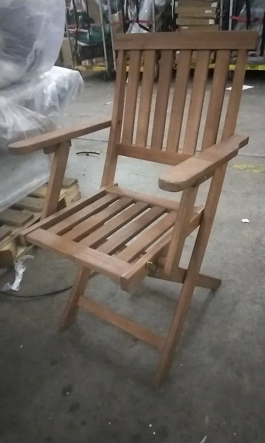 WOODEN GARDEN CHAIR