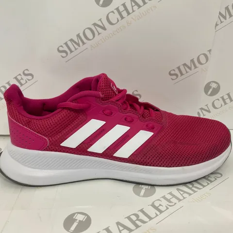 PAIR OF ADIDAS PINK TRAINERS SIZE 7