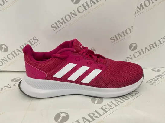 PAIR OF ADIDAS PINK TRAINERS SIZE 7