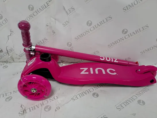 ZINC 3 WHEELED LIGHT UP STAR SCOOTER  RRP £39.99