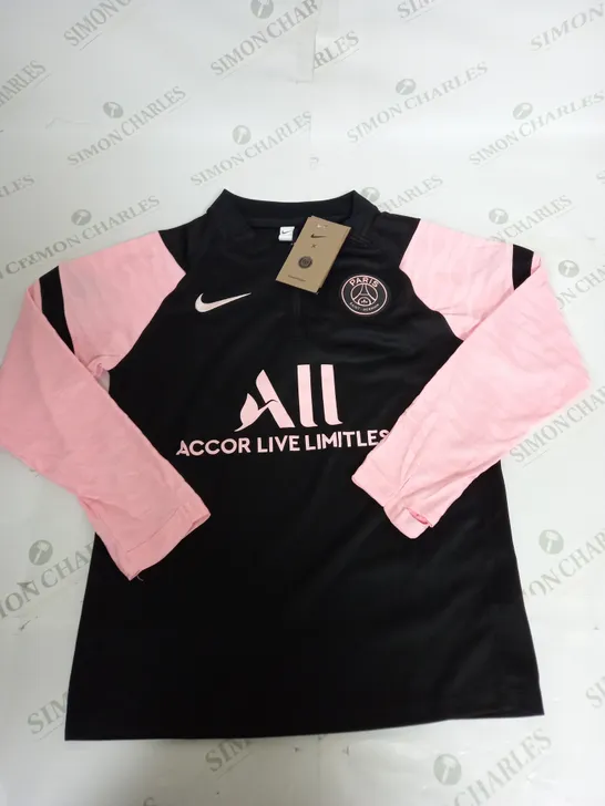 PSG FC 1/4  ZIP TRAINING TOP SIZE 14