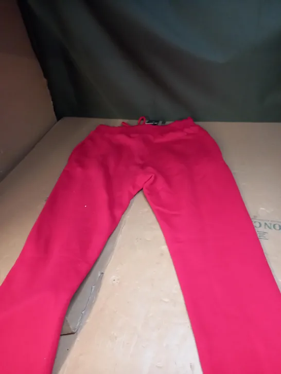 STAR LIFE STYLE TRACKSUIT BOTTOMS IN RED SIZE XL