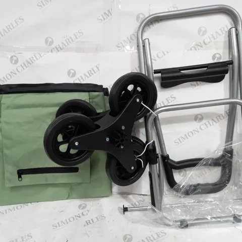 LOCK 'N LOCK INSULATED SHOPPING TROLLEY CART WITH STAIR CLIMB WHEELS