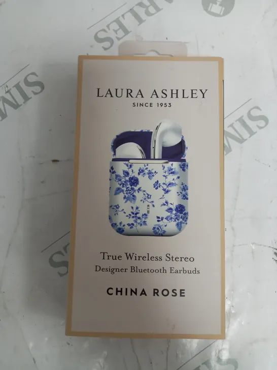 LAURA ASHLEY TRUE WIRELESS EARBUDS - CHINA ROSE