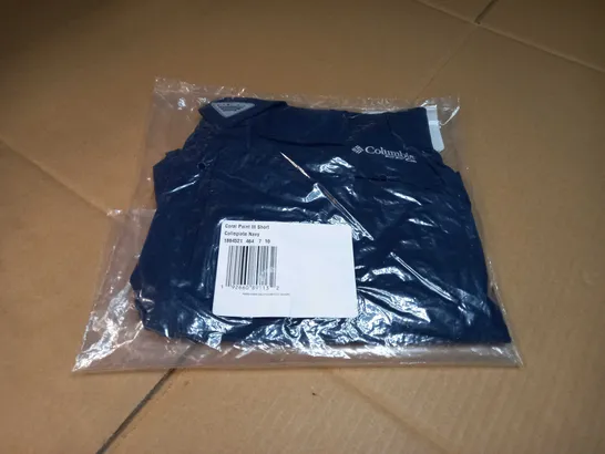 PACKAGED COUMBIA COLLEGIATE NAVY SHORTS