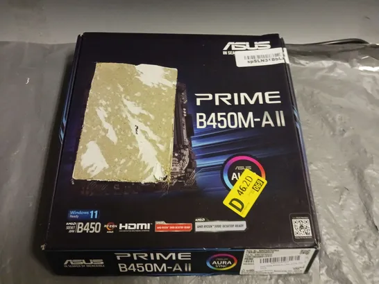 ASUS PRIME B450M-A 11 MOTHERBOARD - AMD RYZEN 5000 DESKTOP READY