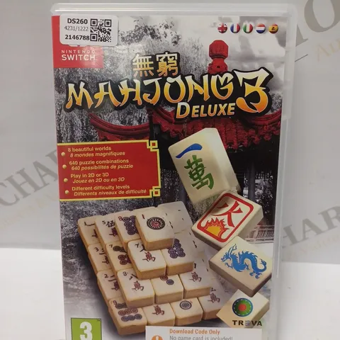 MAHJONG 3 DELUXE  - EMPTY CASE - SET OF 10