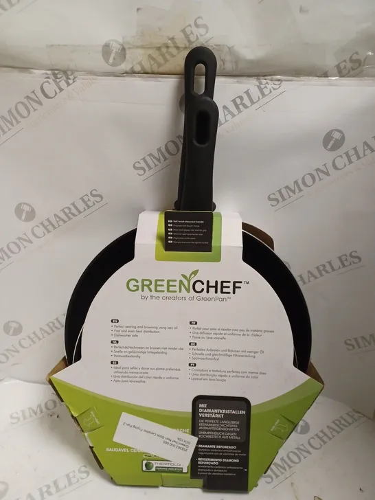 GREENCHEF NON STICK CERAMIC FRYING PAN 2 