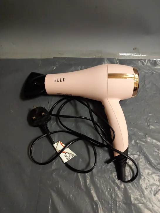 ELLE HAIR DRYER IN PINK