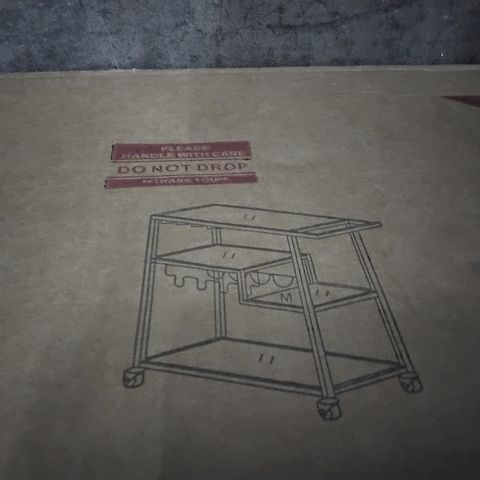 BOXED PORTER DRINKS TROLLEY