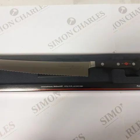 BRAND NEW BOXED DICK PREMIER PLUS FORGED SERIES 26CM UTILITY KNIFE WITH SERRATED EDGE 8 1451 26