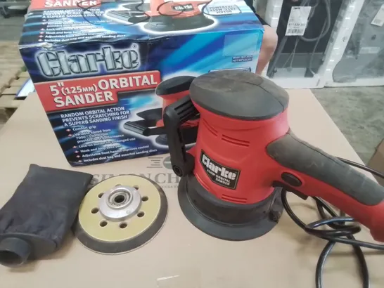 CLARKE 5" ORBITAL SANDER - CROS3