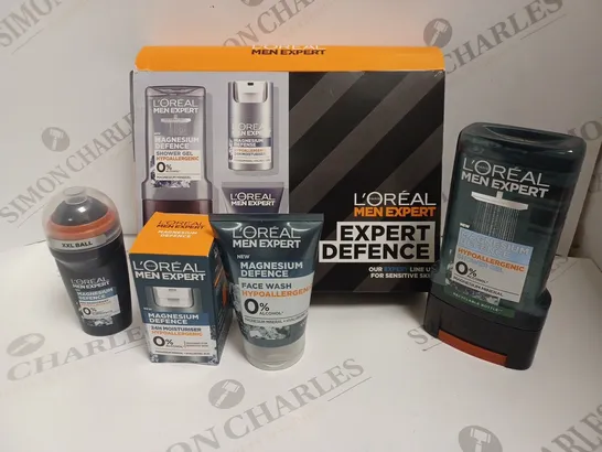 LOREAL MEN EXPERT MAGNESIUM DEFENCE 4-PIECE GIFT SET