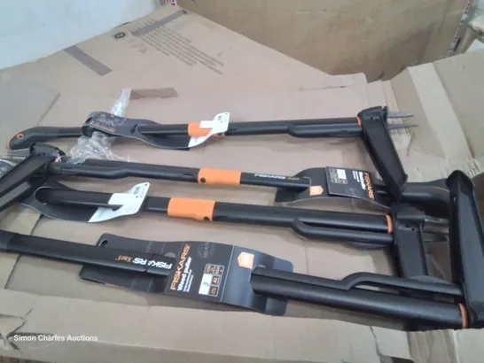 FOUR FISKARS RS XACT WEED PULLERS