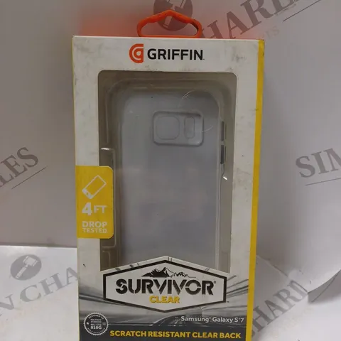 APPROXIMATELY 10 BOXED SURVIVOR CLEAR PROTECTIVE PHONE CASES FOR SAMSUNG GALAXY S7