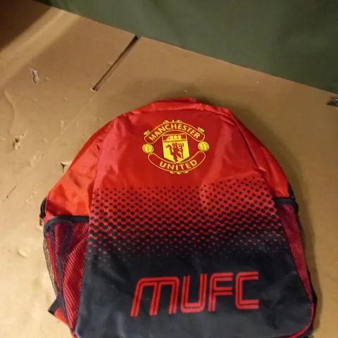 MANCHESTER UNITED DESIGNED BACKPACK 