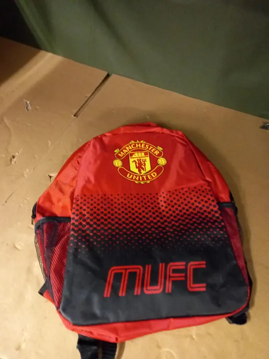 MANCHESTER UNITED DESIGNED BACKPACK 