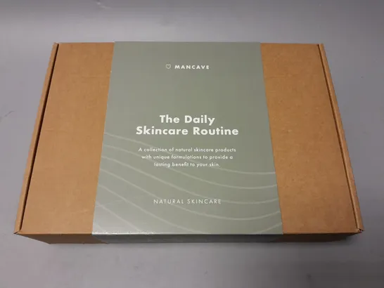 BOXED MANCAVE DAILY SKINCARE ROUTINE SET 