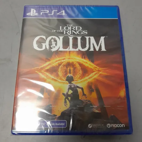 24 BOXED AND SEALED THE LORD OF THE RINGS: GOLLUM (PS4)