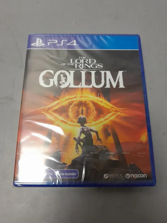 24 BOXED AND SEALED THE LORD OF THE RINGS: GOLLUM (PS4)