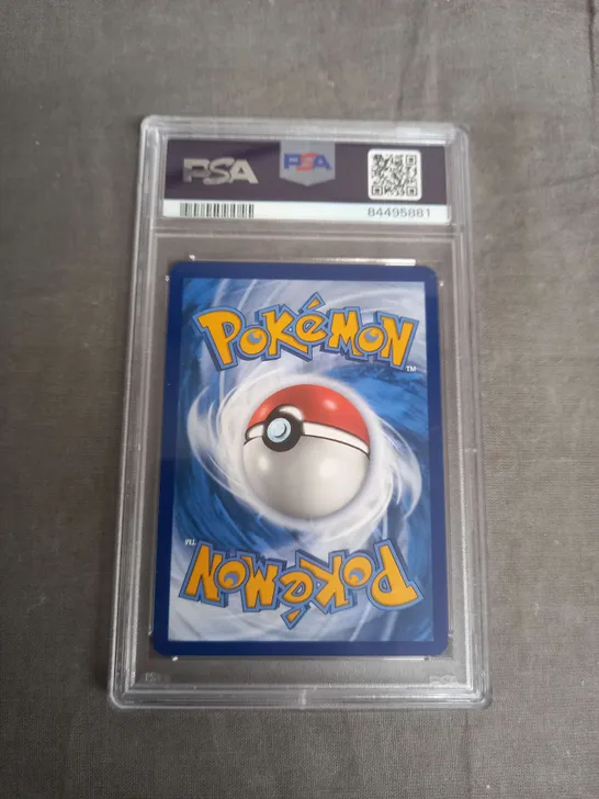 FRAMED AND GRADED COLLECTABLE TRADING POKEMON CARD - 2023 POKEMON SQUIRTLE - POKEMON CENTER - PSA 9