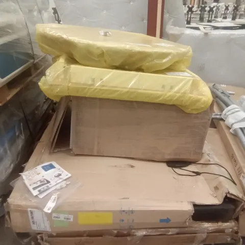 PALLET OF ASSORTED FURNITURE PARTS 