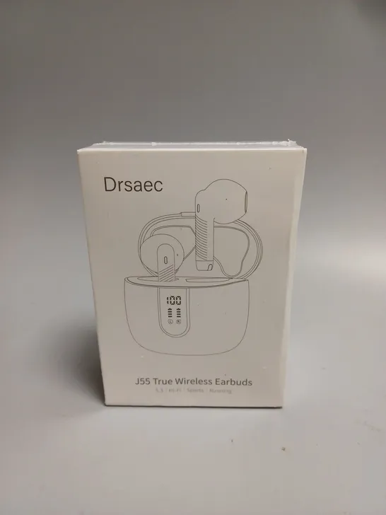 BOXED SEALED DRSAEC J55 TRUE WIRELESS EARPHONES 