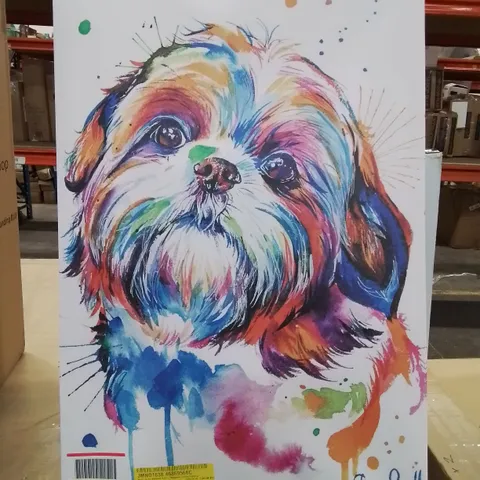 SHIH TZU BY WEEKDAY BEST - CANVAS PAINTING 