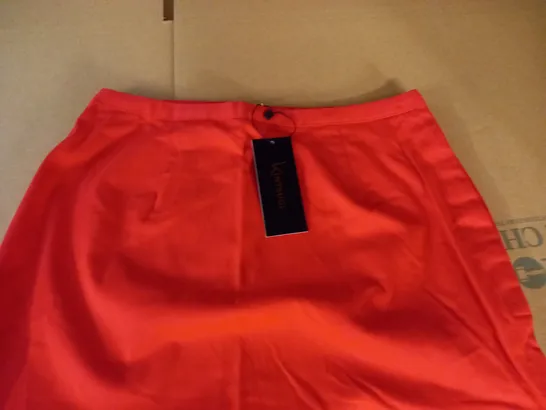 BRAND NEW KINTSUGI RED STRAIGHT SKIRT - 10