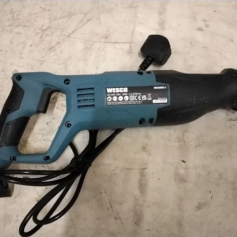 WESCO RECIPROCATING SAW 800W 0-2700/MIN