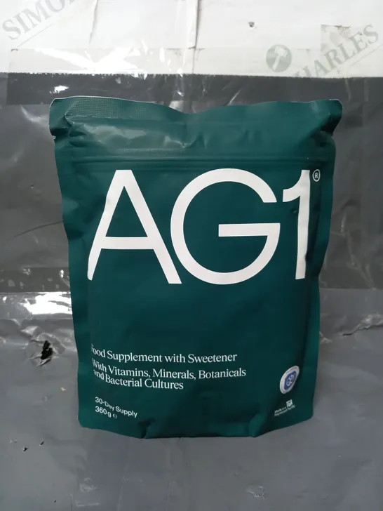 SEALED AG1 FOOD SUPPLEMENT WITH SWEETNER 360G