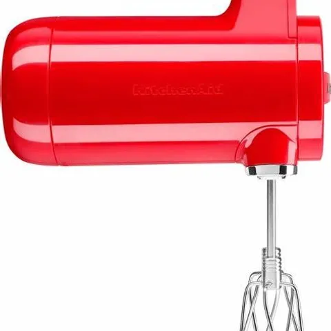 KITCHENAID CORDLESS HAND MIXER 7 SPEED RED