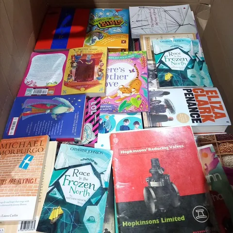 LARGE CAGE OF ASSORTED FICTION AND NON FICTION BOOKS APPROXIMATELY 150