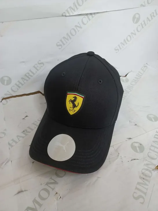 PUMA X FERRARI CAP IN BLACK