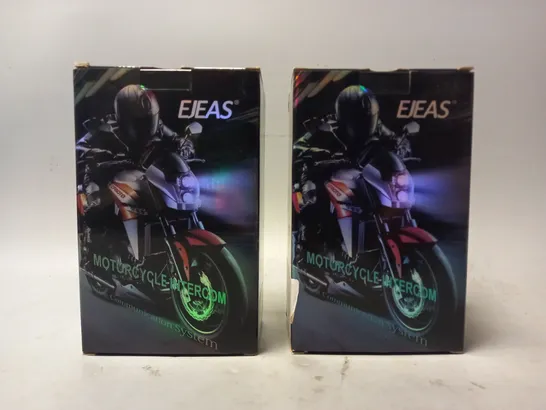 SET OF 2 BOXED EJEAS MOTORCYCLE INTERCOMS