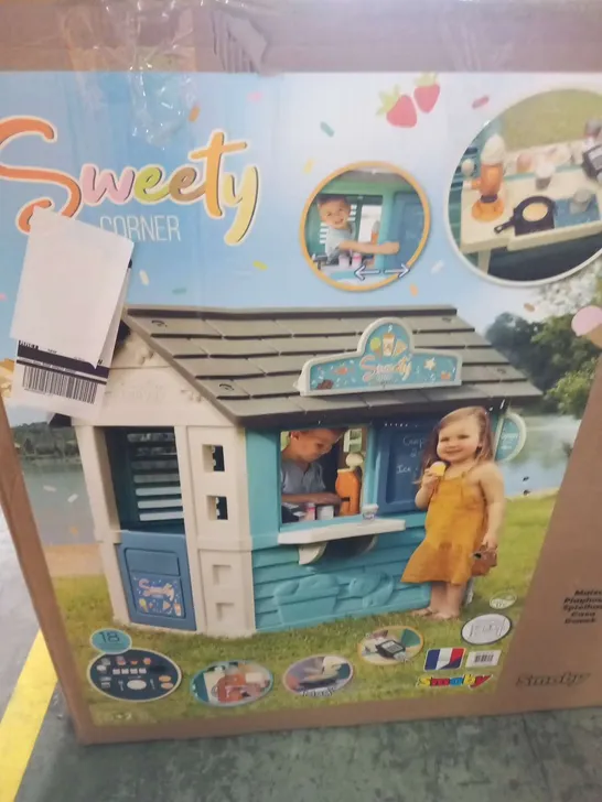 BOXED SWEET CORNER PLAYHOUSE - COLLECTION ONLY