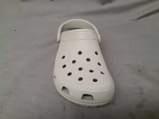 PAIR OF CROCS CLASSICS IN GREY UK SIZE M3/W4