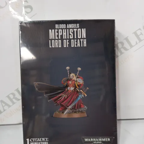 WARHAMMER 40K BLOOD ANGELS MEPHISTON LORD OF DEATH - 1 CITADEL MINIATURE