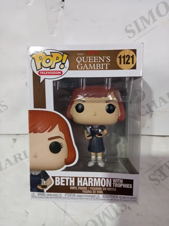 FUNKO POP TELEVISION THE QUEEN'S GAMBIT 1121 BETH HARMON VINYL FIGURE