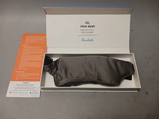 BOXED OCUSHIELD BAMBOO WEIGHTED SLEEP-EYE MASK