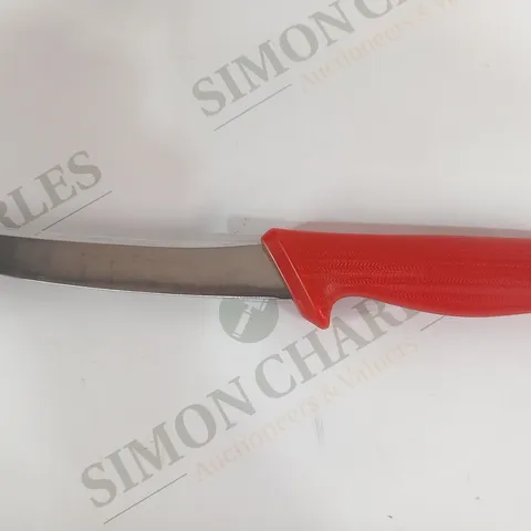 APPROXIMATELY 6 STARRETT BUTCHER KNIFE DEBONING WITH CURVED NARROW BLADE