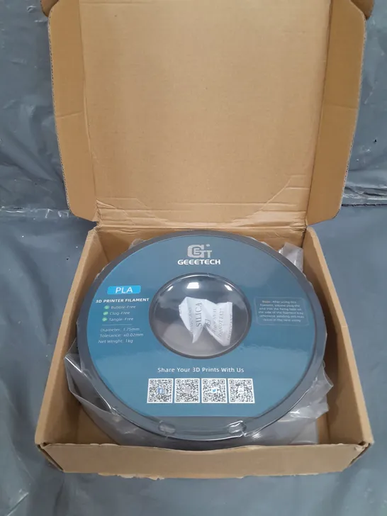 BOXED GEETECH 3D PRINTER FILAMENT .