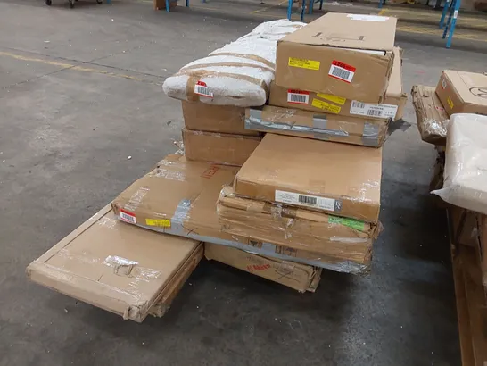 PALLET OF ASSORTED FURNITURE PARTS 