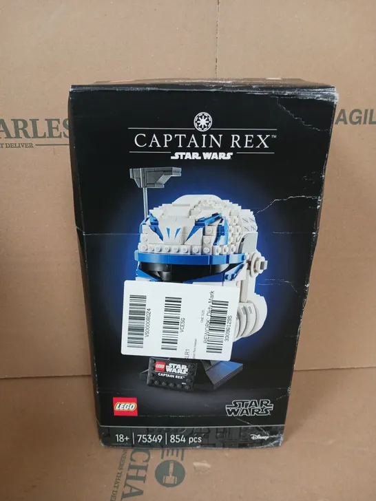 BOXED LEGO STAR WARS CAPTAIN REX HELMET 75349 RRP £59.99