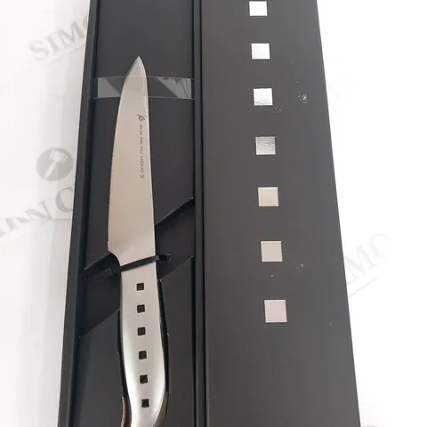 BRAND NEW BOXED SHA RA KU MONO MOLYBDENUM VANADIUM STEEL 18-8 STAINESS STEEL FJ-08 13CM TOMATO KNIFE