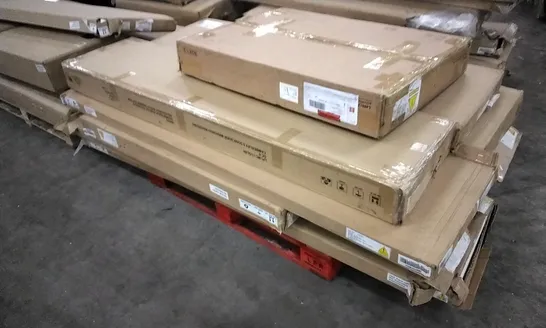 PALLET OF ASSORTED FLATPACK BOXED FURNITURE PARTS