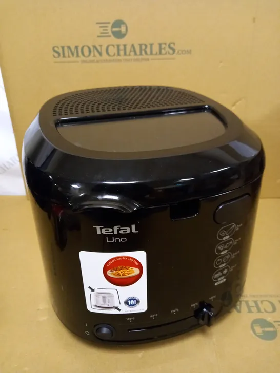 TEFAL UNO FF203840 DEEP FAT FRYER BLACK