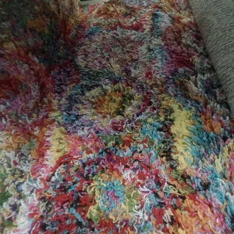 VERDUZCO RED/BLUE/YELLOW RUG 3'3"X5'