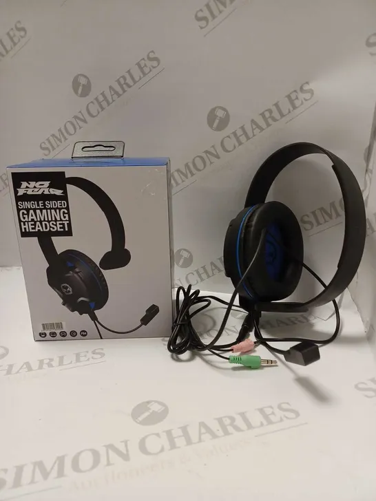 LOT OF TWO TO INCLUDE NO FEAR SINGLE SIDED GAMING HEADSET