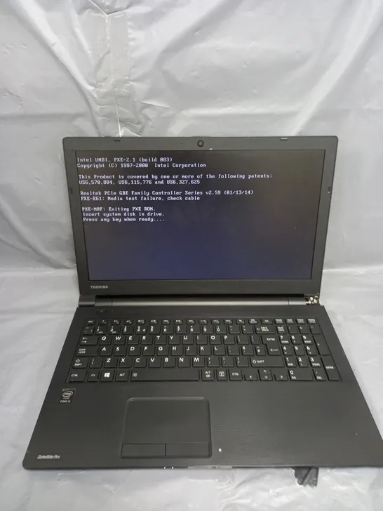 TOSHIBA SATELLITE PRO R50-B	15 INCH I3-4005U 1.70GHZ